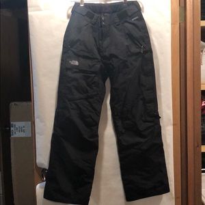 The North Face Black down hyvent snow pants